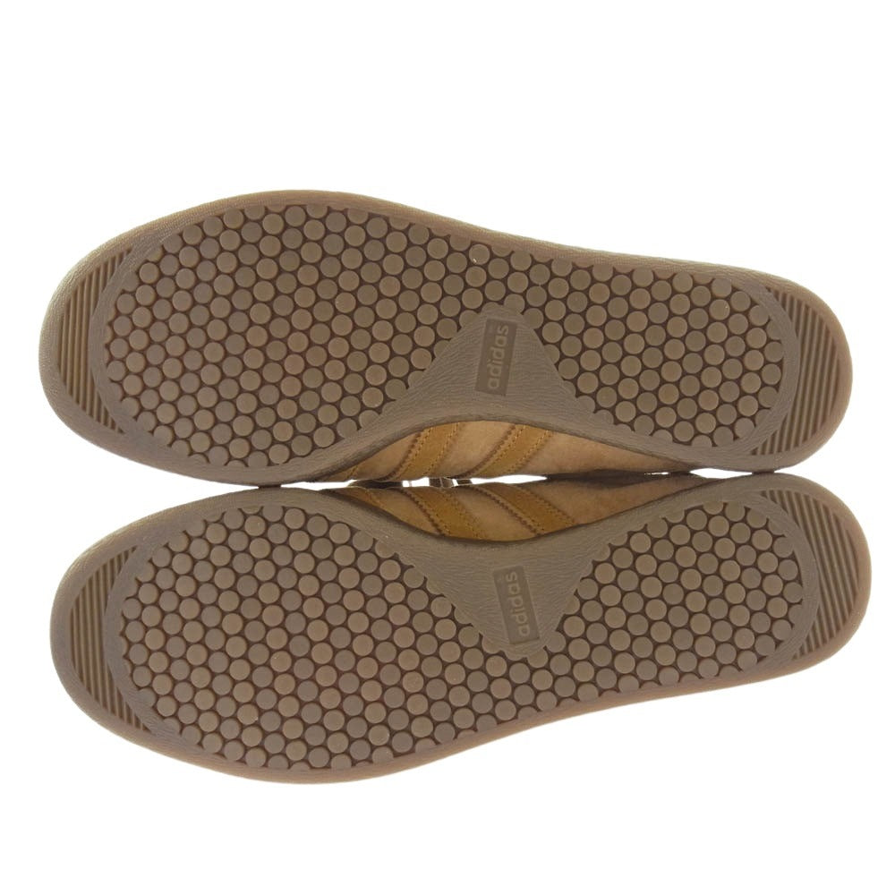 adidas アディダス GY7396 Tobacco Gruen タバコ グルーエン スエード ローカット スニーカー ライトブラウン系 27.5cm【新古品】【未使用】【中古】