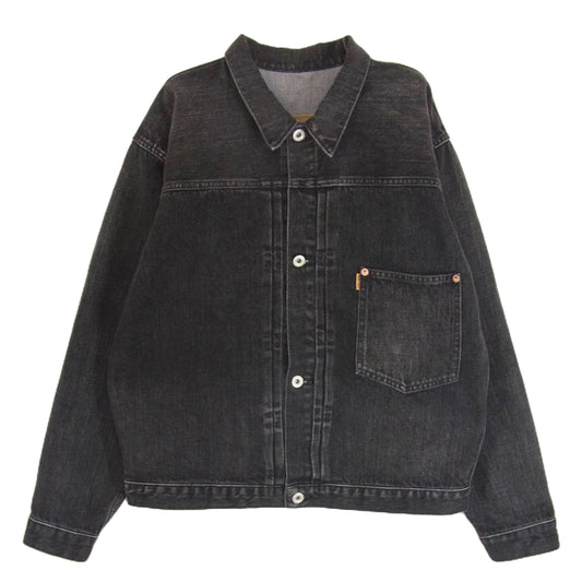 STANDARD CALIFORNIA スタンダードカリフォルニア SD Denim Jacket S996 WW Il Vintage Wash デニム ジャケット ブラック系 40【美品】【中古】