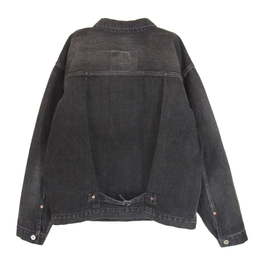 STANDARD CALIFORNIA スタンダードカリフォルニア SD Denim Jacket S996 WW Il Vintage Wash デニム ジャケット ブラック系 40【美品】【中古】