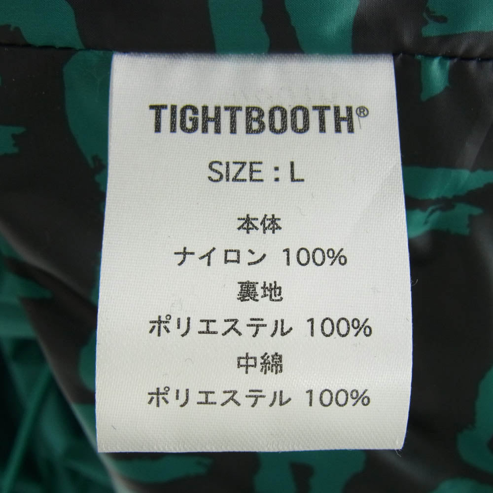 TIGHTBOOTH タイトブース MAD COW M-65 ダウンコート ダウンジャケット グリーン系 28cm【中古】