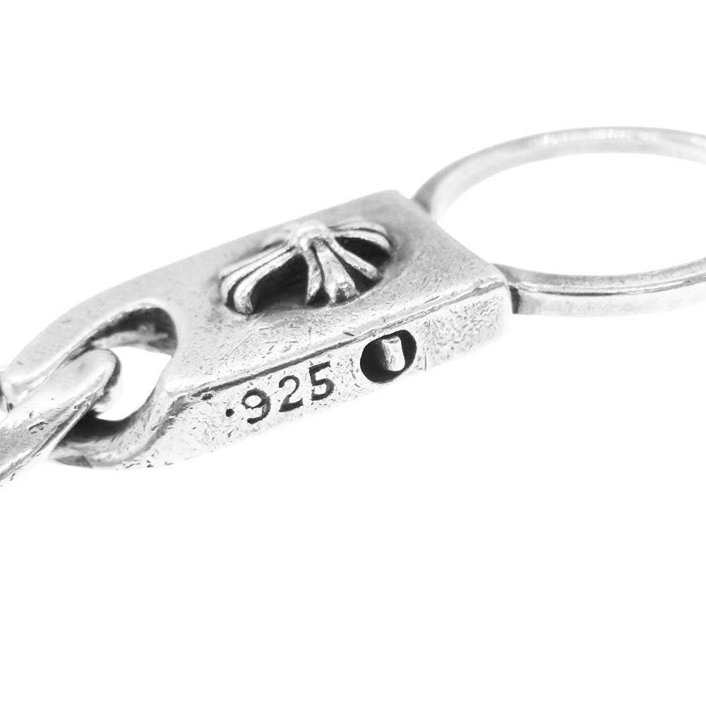 CHROME HEARTS クロムハーツ（原本無） オールドモデル カットアウトクロス ドッグタグ キーチェーン シルバー系【中古】
