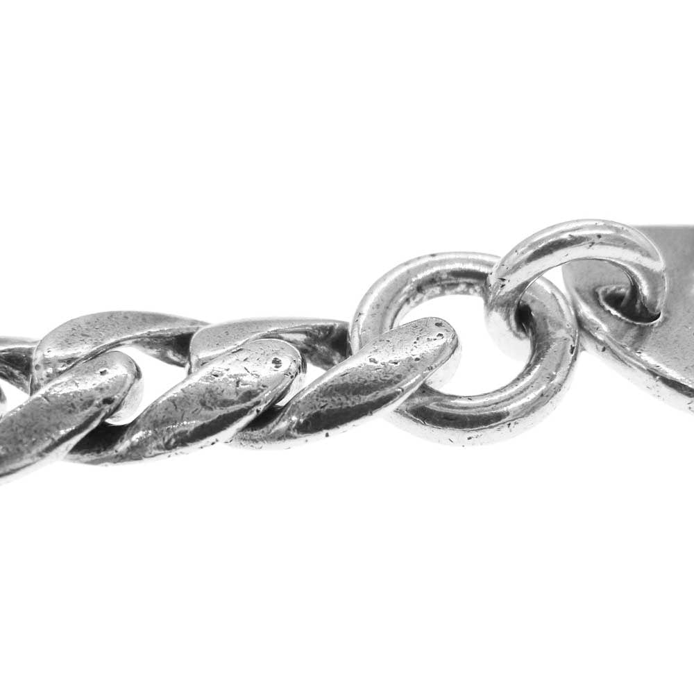 CHROME HEARTS クロムハーツ（原本無） オールドモデル カットアウトクロス ドッグタグ キーチェーン シルバー系【中古】