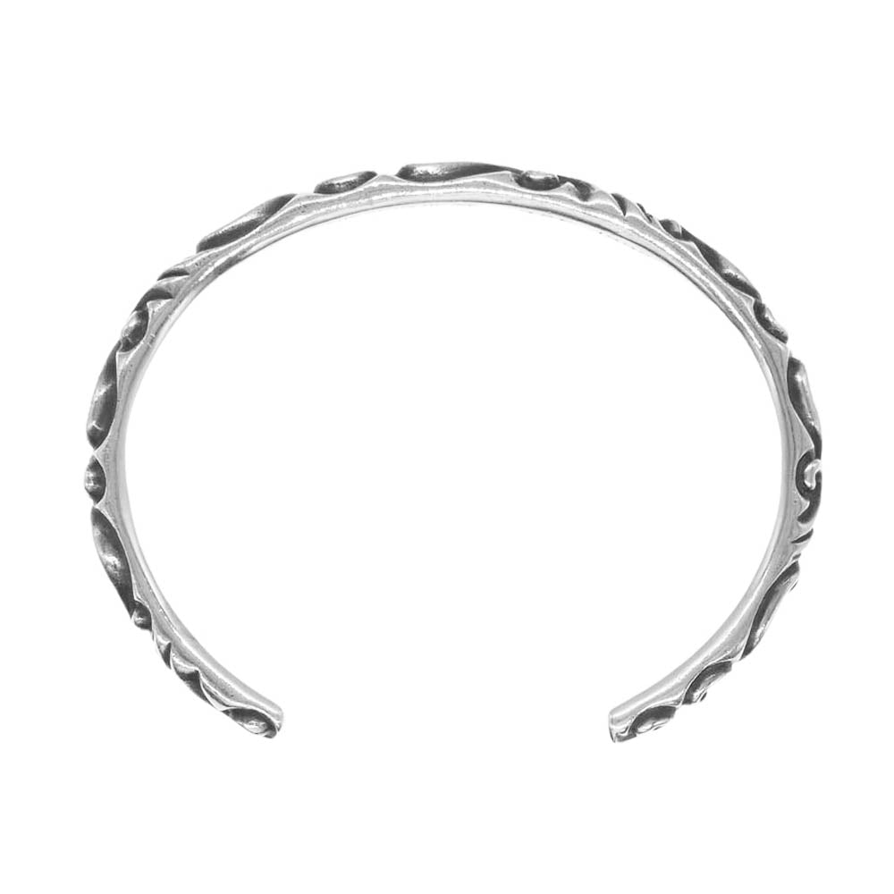 CHROME HEARTS クロムハーツ（原本有） BANGLE SCROLL スクロール バンド バングル シルバー系【中古】