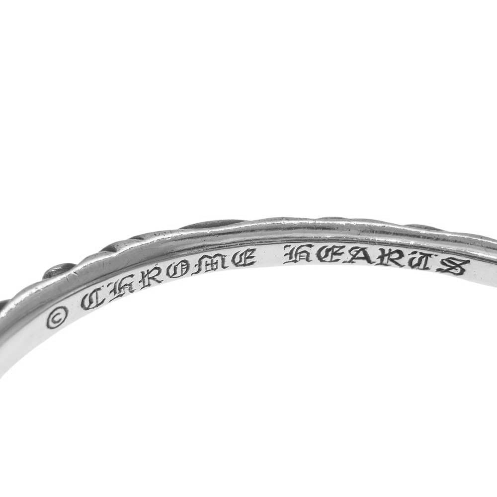 CHROME HEARTS クロムハーツ（原本有） BANGLE SCROLL スクロール バンド バングル シルバー系【中古】