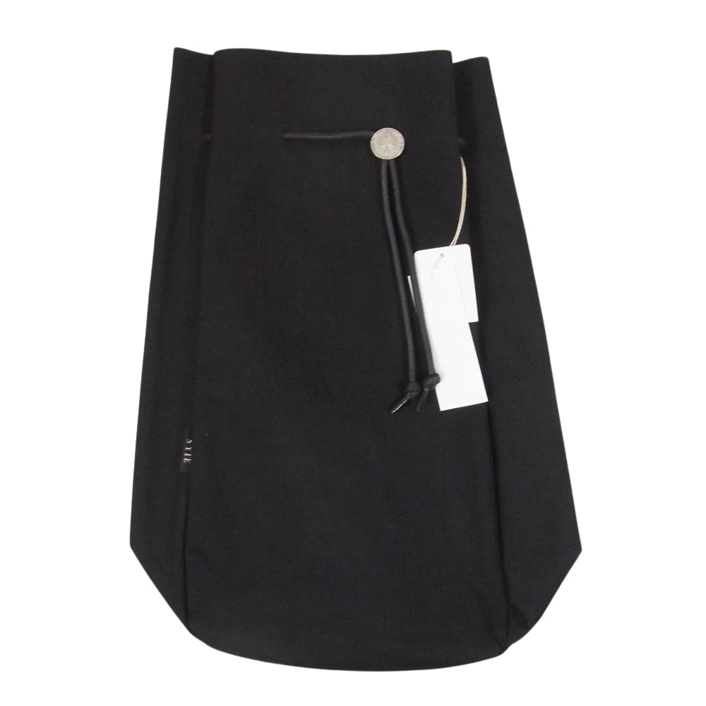 Yohji Yamamoto ヨウジヤマモト UA-I19-692-1 S'YTE Concho 2WAY ミニボン サック バッグ ブラック系 3【新古品】【未使用】【中古】