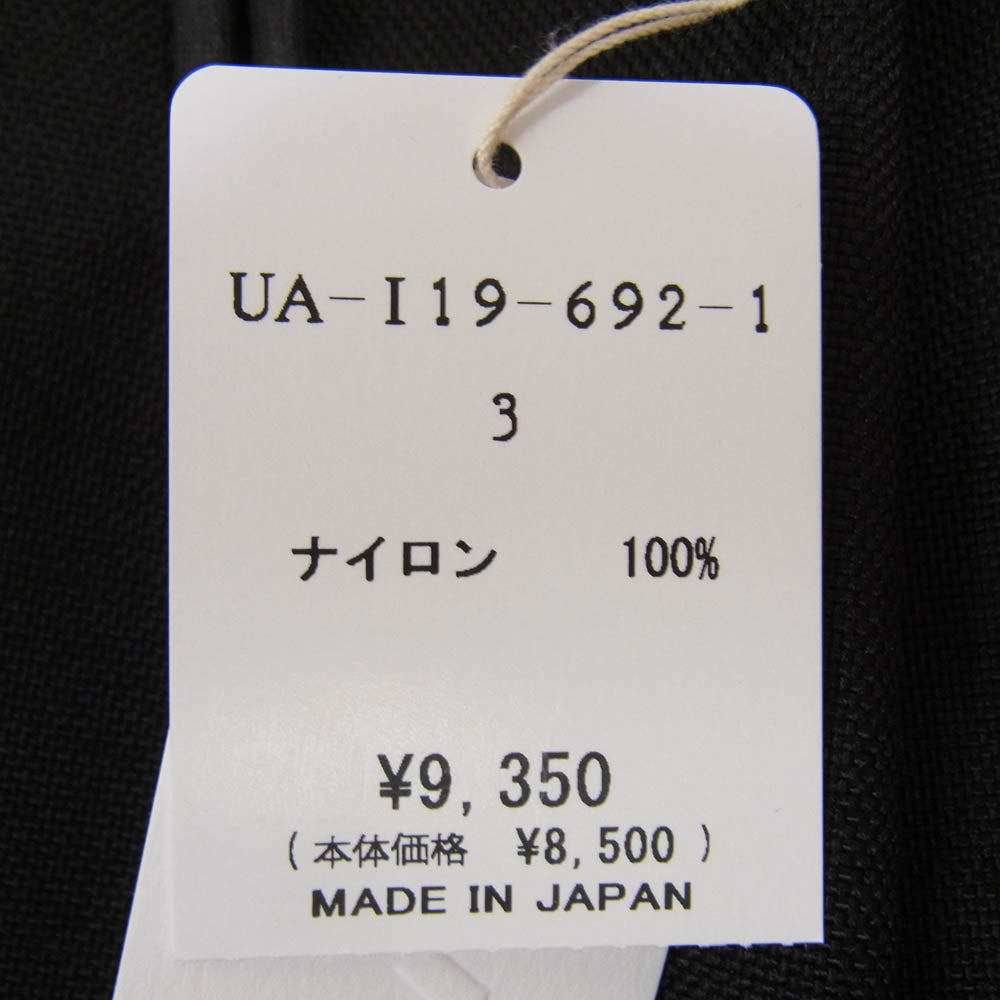 Yohji Yamamoto ヨウジヤマモト UA-I19-692-1 S'YTE Concho 2WAY ミニボン サック バッグ ブラック系 3【新古品】【未使用】【中古】