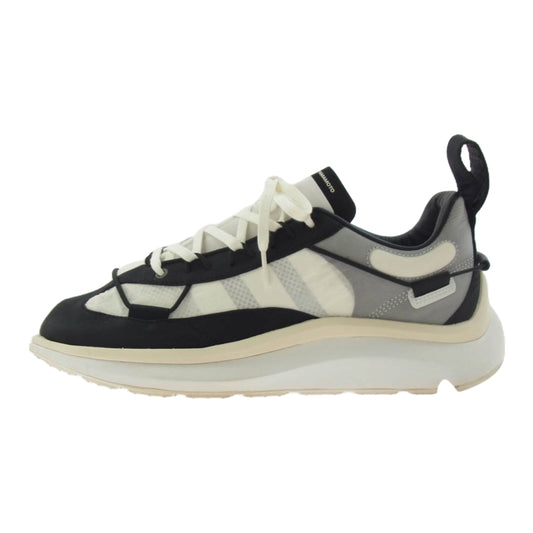 Y-3 Yohji Yamamoto ワイスリー ヨウジヤマモト FZ4321 SHIKU RUN ローカット スニーカー ブラック系 ホワイト系 27cm【中古】