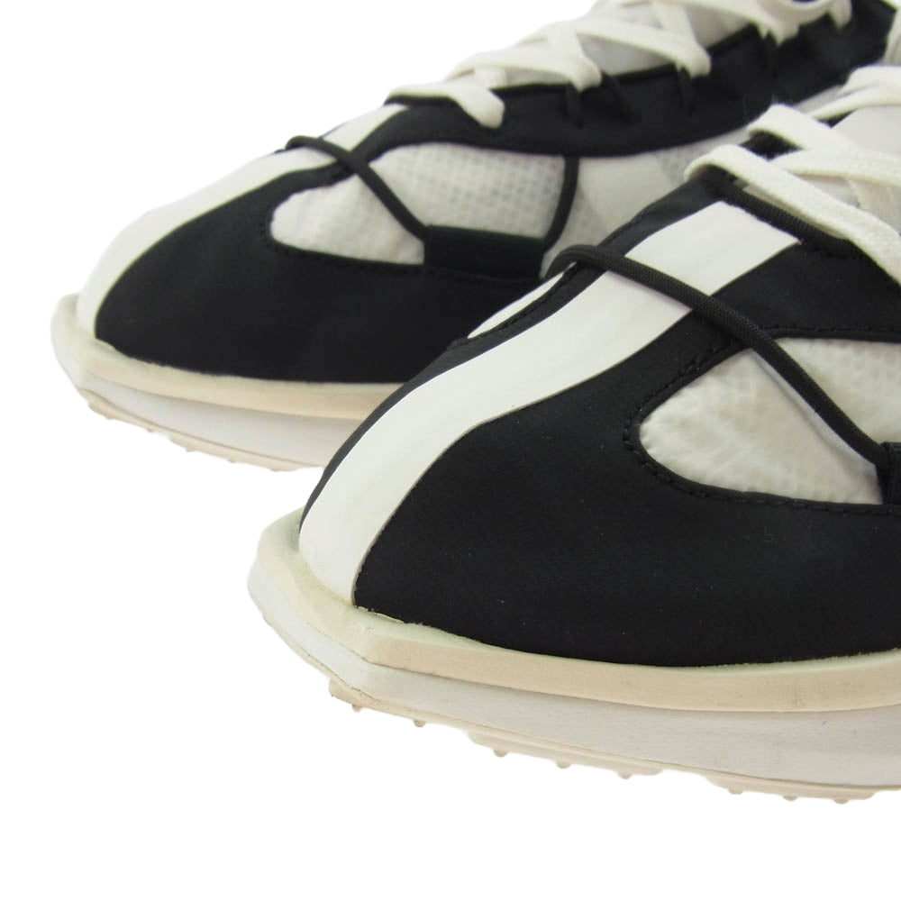 Y-3 Yohji Yamamoto ワイスリー ヨウジヤマモト FZ4321 SHIKU RUN ローカット スニーカー ブラック系 ホワイト系 27cm【中古】