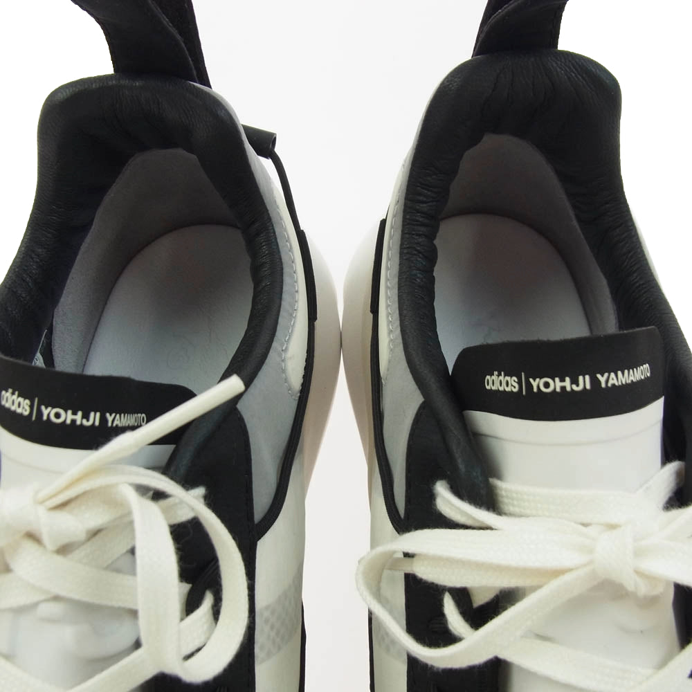 Y-3 Yohji Yamamoto ワイスリー ヨウジヤマモト FZ4321 SHIKU RUN ローカット スニーカー ブラック系 ホワイト系 27cm【中古】