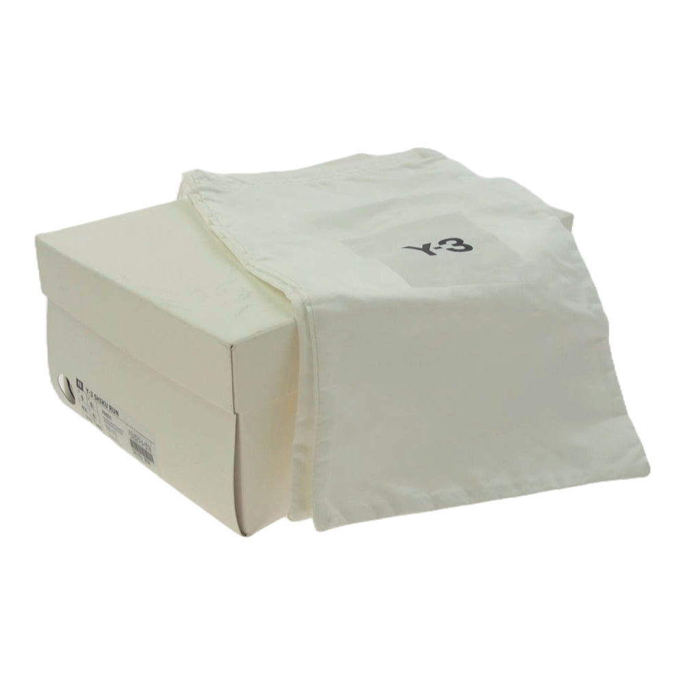 Y-3 Yohji Yamamoto ワイスリー ヨウジヤマモト FZ4321 SHIKU RUN ローカット スニーカー ブラック系 ホワイト系 27cm【中古】