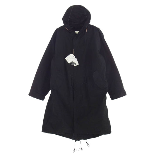HOUSTON ヒューストン 5409M M-51 PARKA モッズコート 3WAY コート＆キルティング ライナー ブラック系 L【新古品】【未使用】【中古】