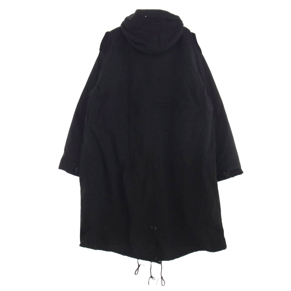 HOUSTON ヒューストン 5409M M-51 PARKA モッズコート 3WAY コート＆キルティング ライナー ブラック系 L【新古品】【未使用】【中古】