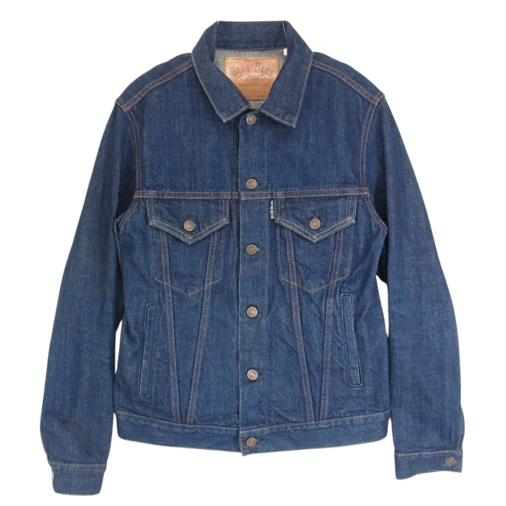 BLUE BLUE ブルーブルー 700044-516 インディゴ デニム トラッカー ジャケット インディゴブルー系 2【中古】