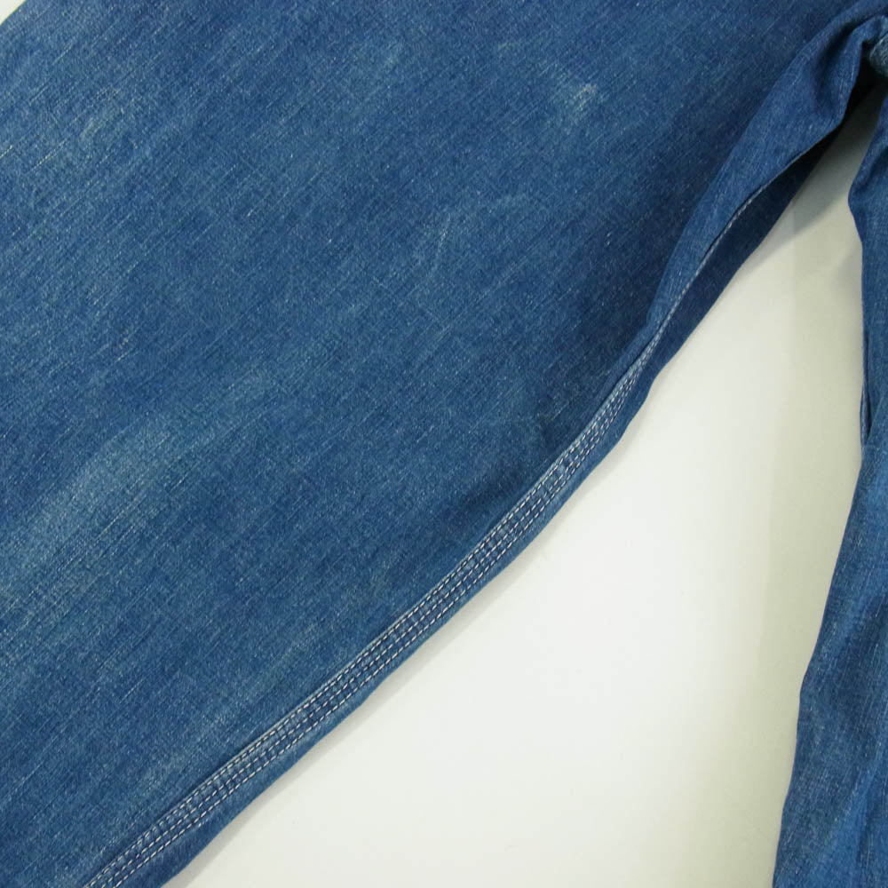 ブルースチール Vintage 50s DENIM OVERALL デニム オーバー オール インディゴブルー系 表記サイズ無し【中古】