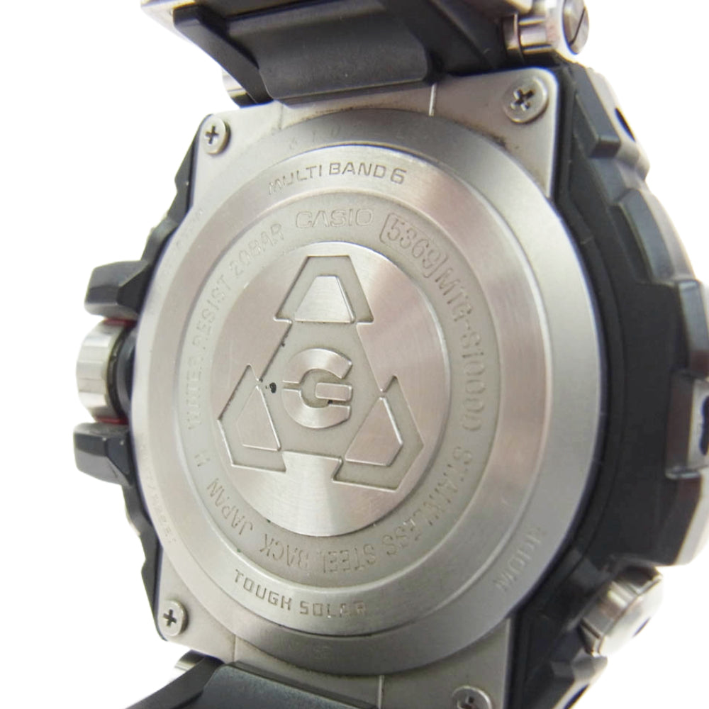 G-SHOCK ジーショック MTG-S1000D MT-G 電波ソーラー 腕時計 ウォッチ シルバー系【中古】