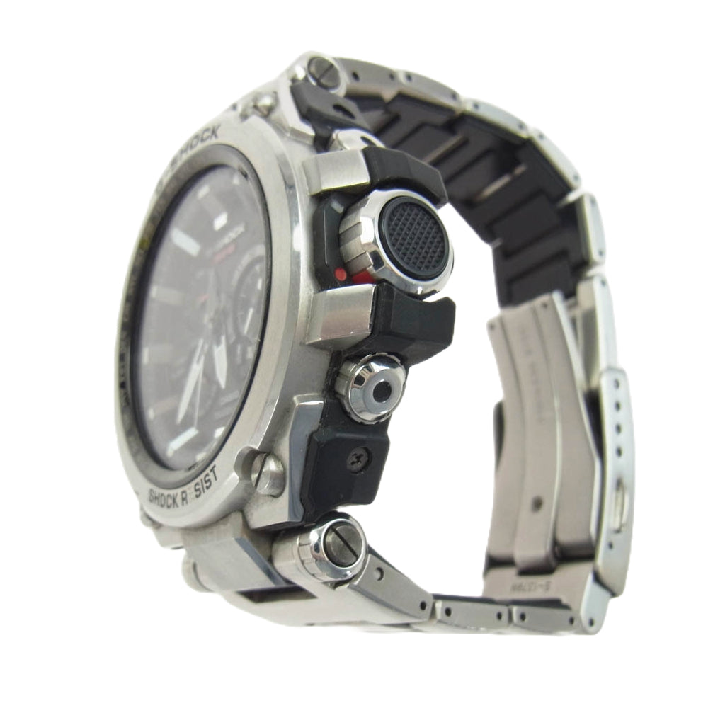 G-SHOCK ジーショック MTG-S1000D MT-G 電波ソーラー 腕時計 ウォッチ シルバー系【中古】