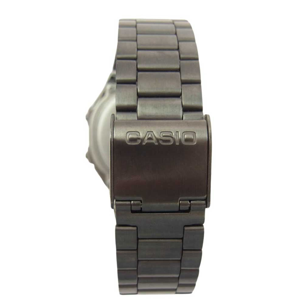 CASIO カシオ A168WGG-1B チプカシ デジタル 腕時計 シルバー系 ブラック系【中古】