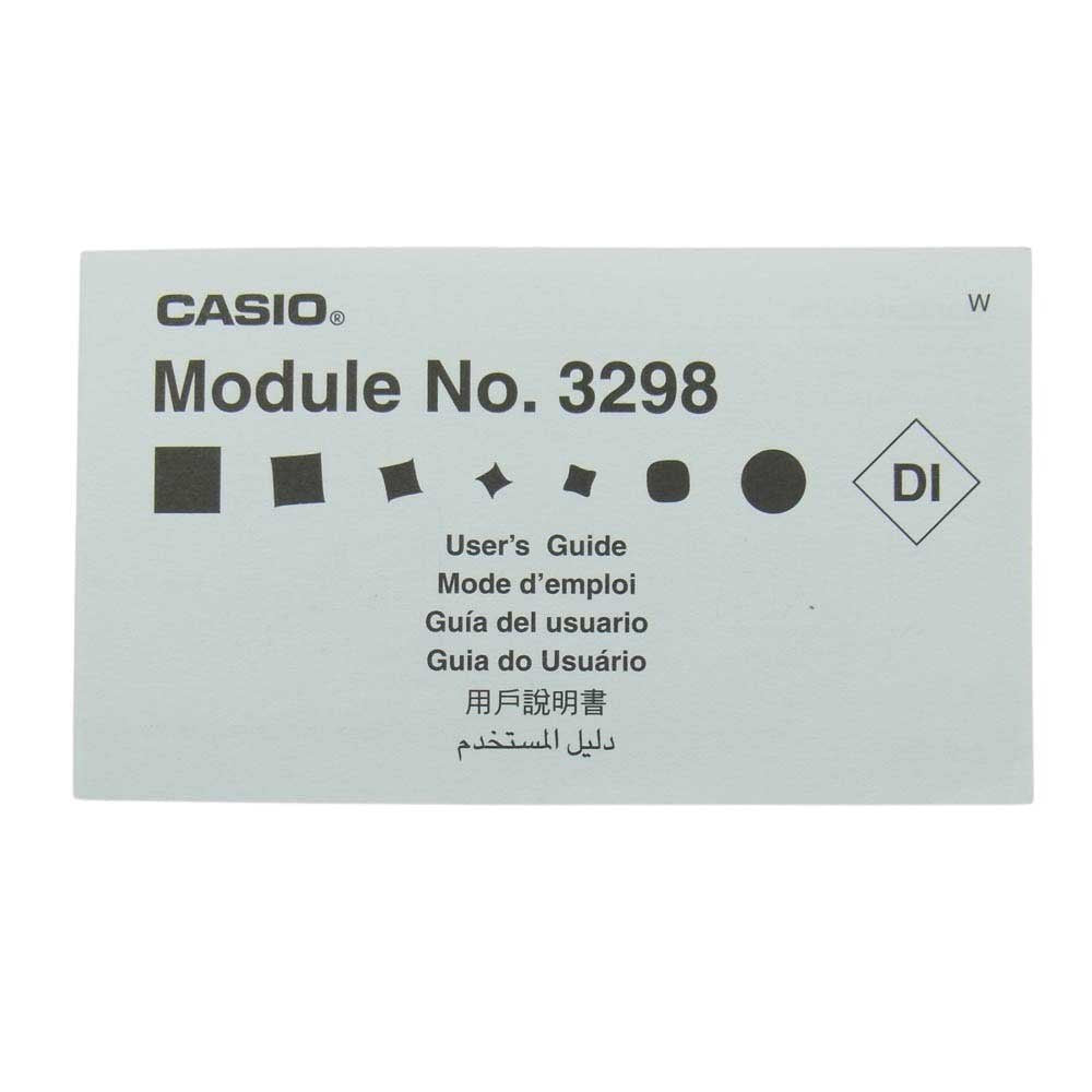 CASIO カシオ A168WGG-1B チプカシ デジタル 腕時計 シルバー系 ブラック系【中古】