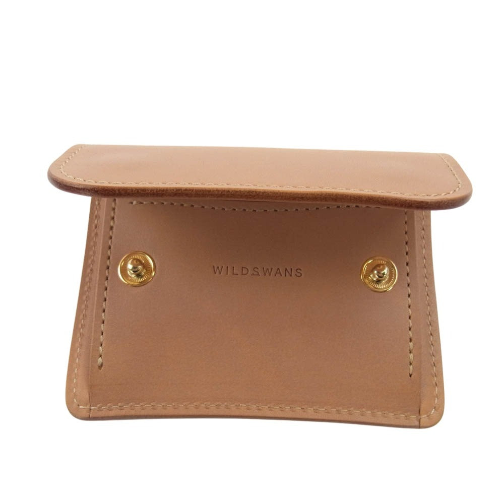 WILDSWANS ワイルドスワンズ SADDLE PULL UP TONGUEタング サドルプルアップ ナチュラル ライトブラウン系【中古】