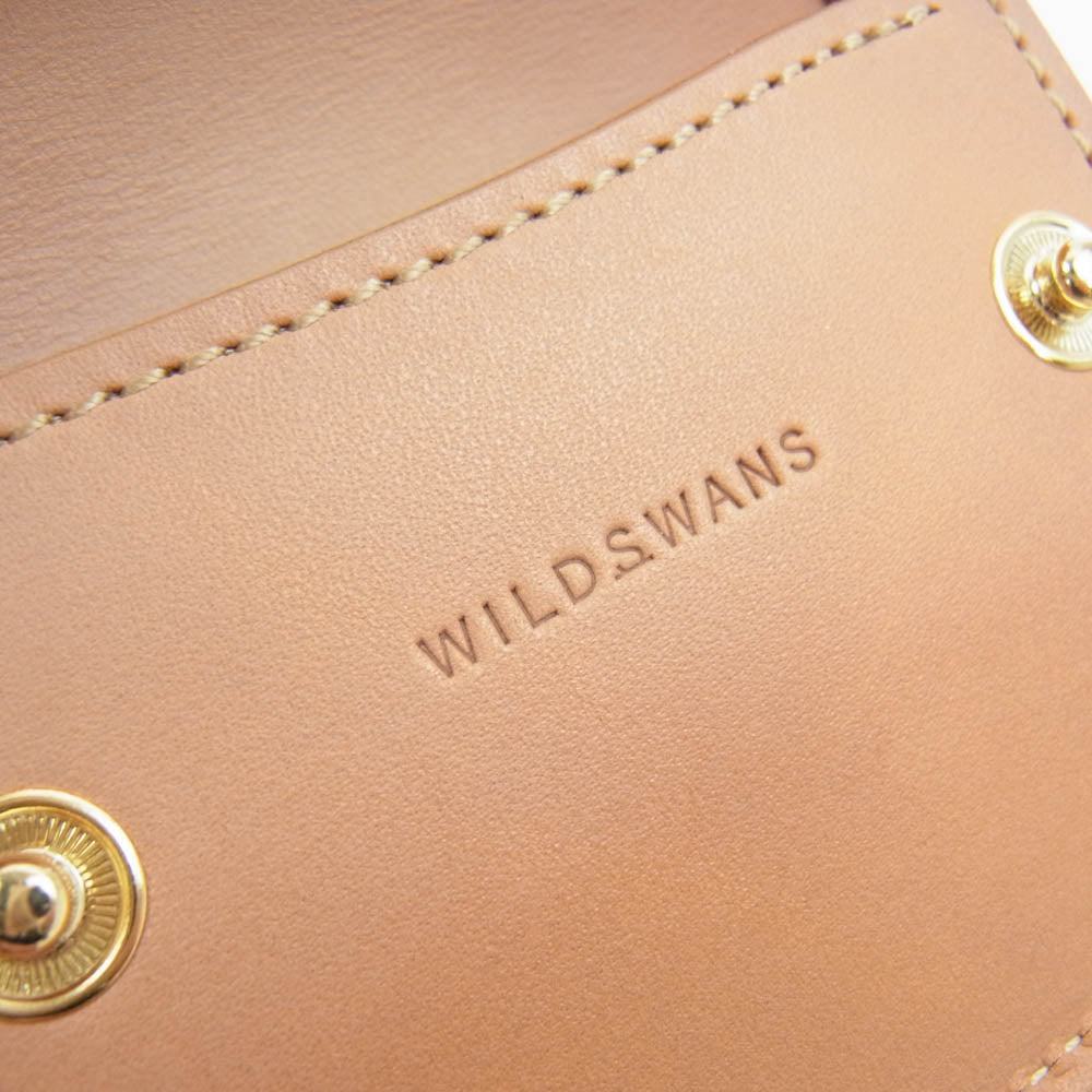WILDSWANS ワイルドスワンズ SADDLE PULL UP TONGUEタング サドルプルアップ ナチュラル ライトブラウン系【中古】