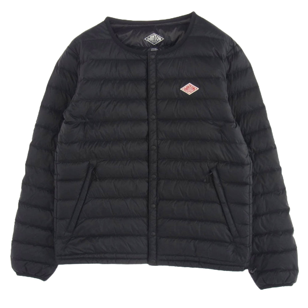 Danton ダントン JD-8751 INNER DOWN インナーダウン ダウンジャケット ブラック系 38【中古】