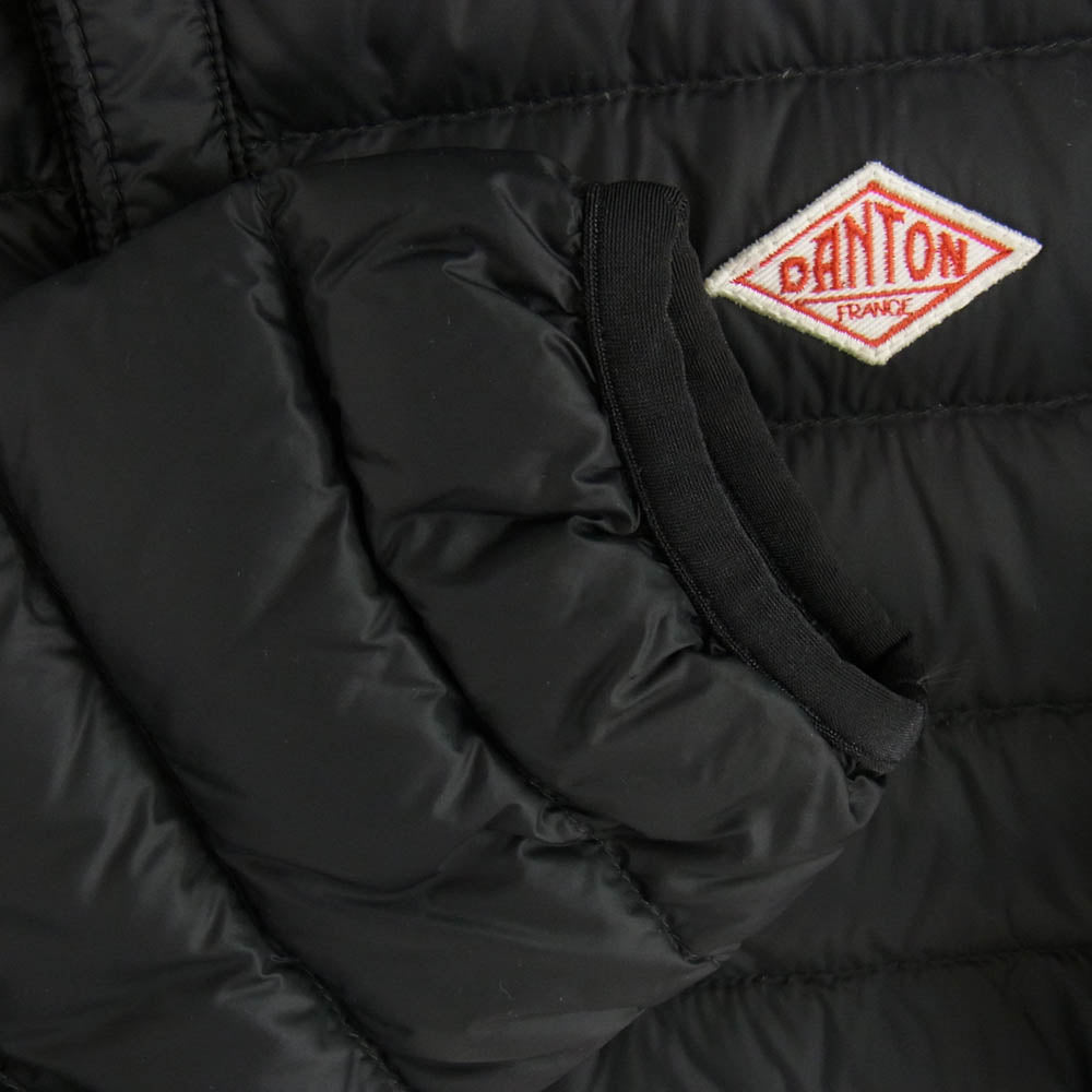 Danton ダントン JD-8751 INNER DOWN インナーダウン ダウンジャケット ブラック系 38【中古】