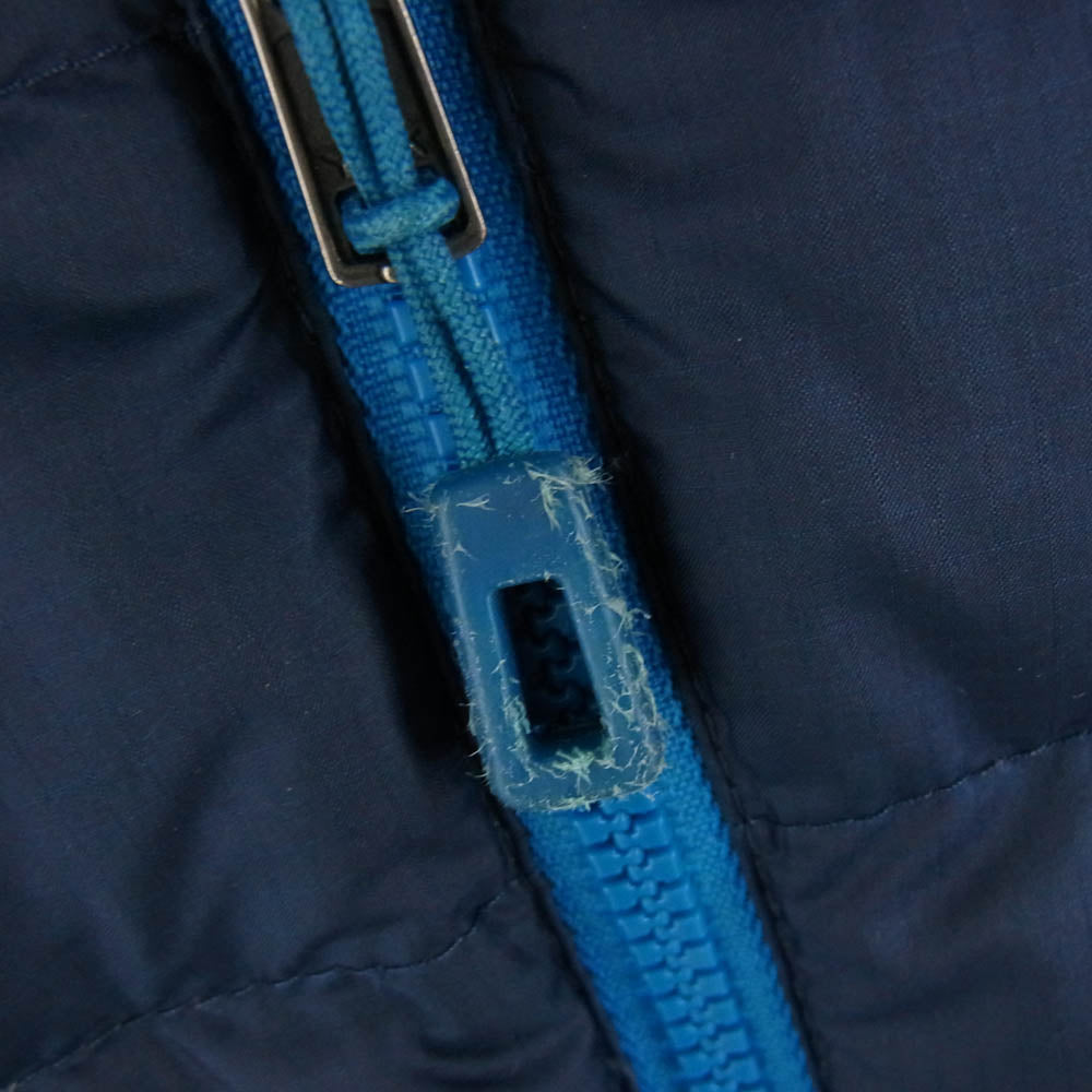 patagonia パタゴニア 15AW 84674 DOWN SWEATER ダウンセーター ジップアップ ダウンジャケット ネイビー系 M【中古】