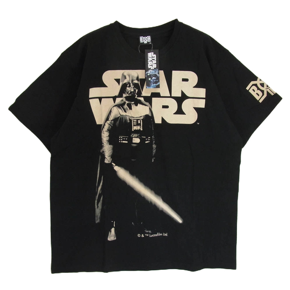 バウンティーハンター starwars スターウォーズ 半袖 プリント Tシャツ ブラック系 XL【新古品】【未使用】【中古】