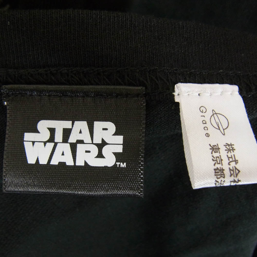 バウンティーハンター starwars スターウォーズ 半袖 プリント Tシャツ ブラック系 XL【新古品】【未使用】【中古】