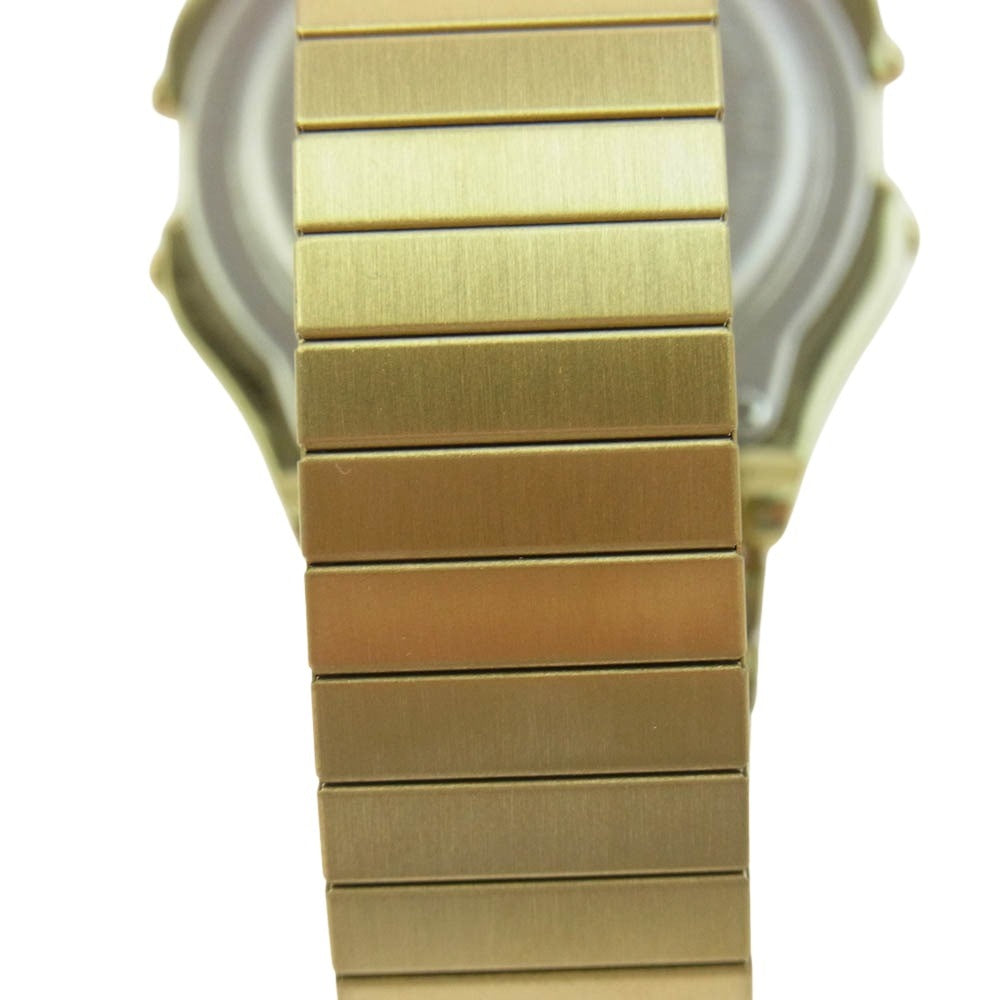 Supreme シュプリーム 19AW x TIMEX Digital Watch タイメックス デジタル ウォッチ 腕時計 ゴールド系【極上美品】【中古】