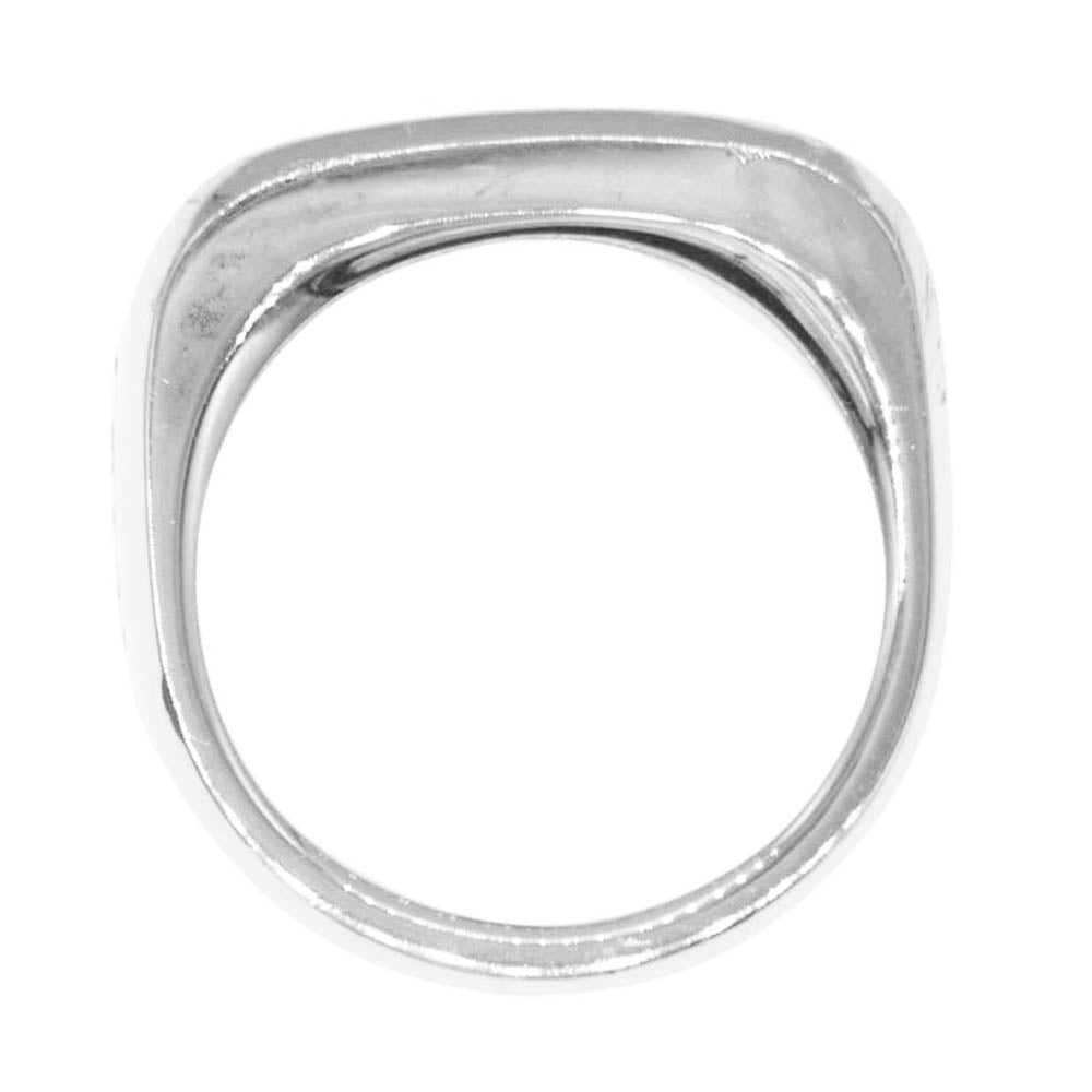 TIFFANY&Co. ティファニー MAKERS メイカーズ シグネット リング シルバー系 16.5号【中古】