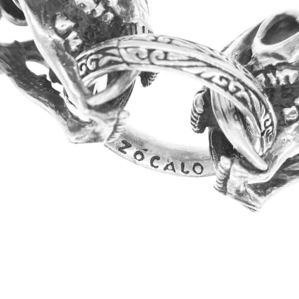 ZOCALO ソカロ Saber Toothed Tiger Facing Bracelet サーベルタイガー ブレスレット シルバー系【中古】