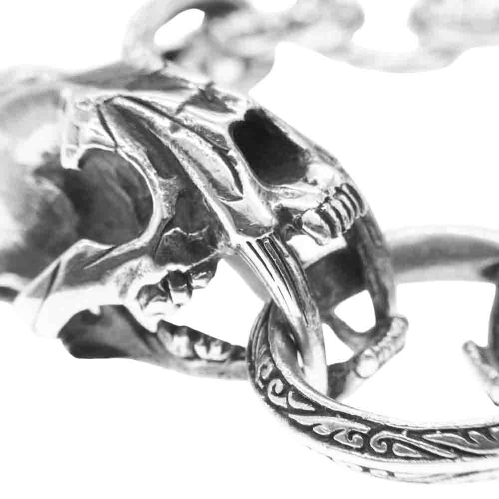 ZOCALO ソカロ Saber Toothed Tiger Facing Bracelet サーベルタイガー ブレスレット シルバー系【中古】