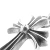CHROME HEARTS クロムハーツ（原本無） CH CRS SML W BALE スモールCHクロス ペンダント Wベイル ネックレス トップ シルバー系【中古】
