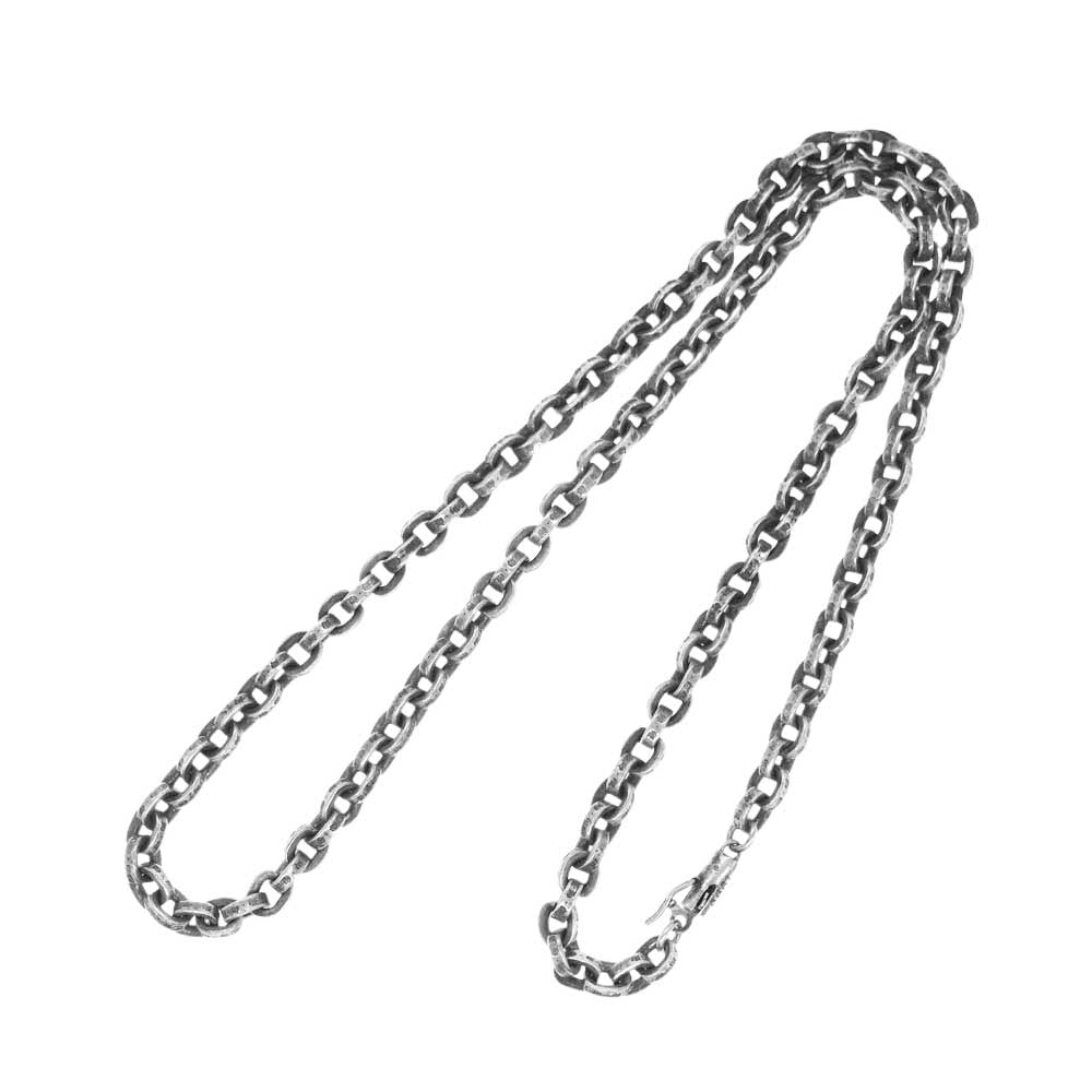 CHROME HEARTS クロムハーツ（原本無） 20inch PAPER CHAIN 20インチ ペーパーチェーン ネックレス シルバー系【中古】