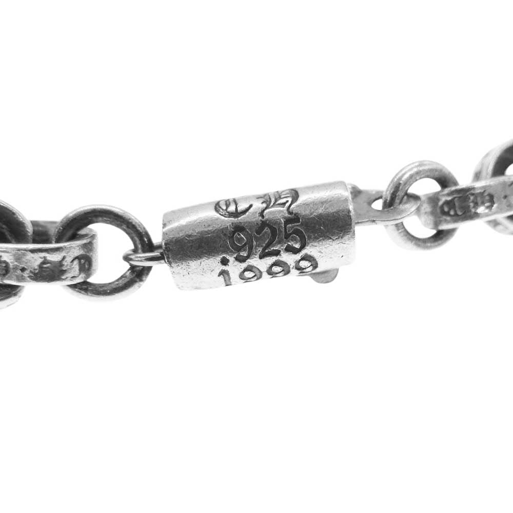 CHROME HEARTS クロムハーツ（原本無） 20inch PAPER CHAIN 20インチ ペーパーチェーン ネックレス シルバー系【中古】
