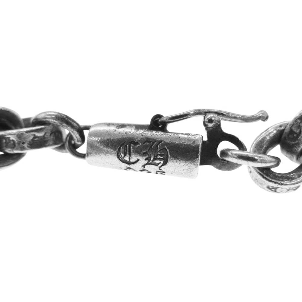 CHROME HEARTS クロムハーツ（原本無） 20inch PAPER CHAIN 20インチ ペーパーチェーン ネックレス シルバー系【中古】