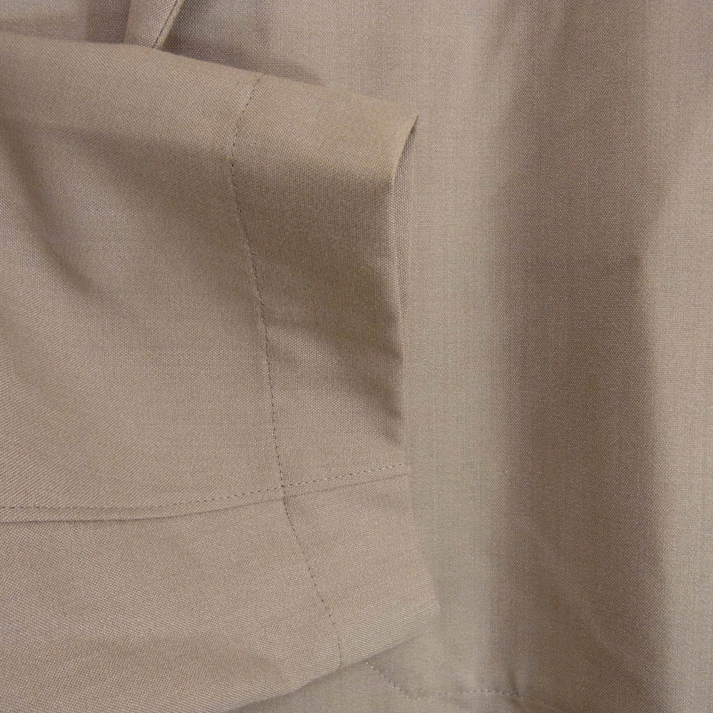 AURALEE オーラリー 20SS A20SB01WT WOOL SILK TROPICAL SHIRTS JACKET ウール シルク混 トロピカル シャツ ジャケット ベージュ系 4【中古】