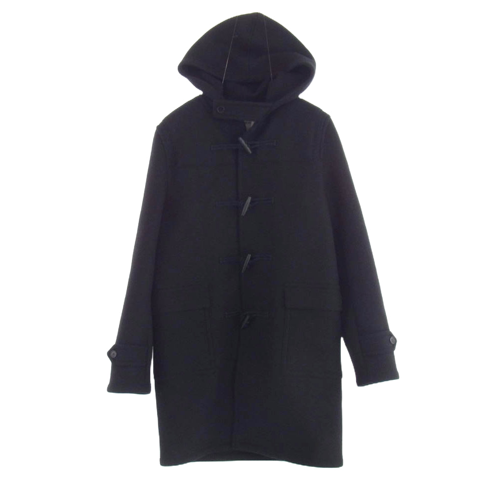 SAINT LAURENT サンローラン 18AW 535303 Y080W クラシック ウール ダッフルコート ブラック系 44【中古】
