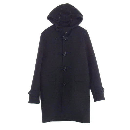 SAINT LAURENT サンローラン 18AW 535303 Y080W クラシック ウール ダッフルコート ブラック系 44【中古】