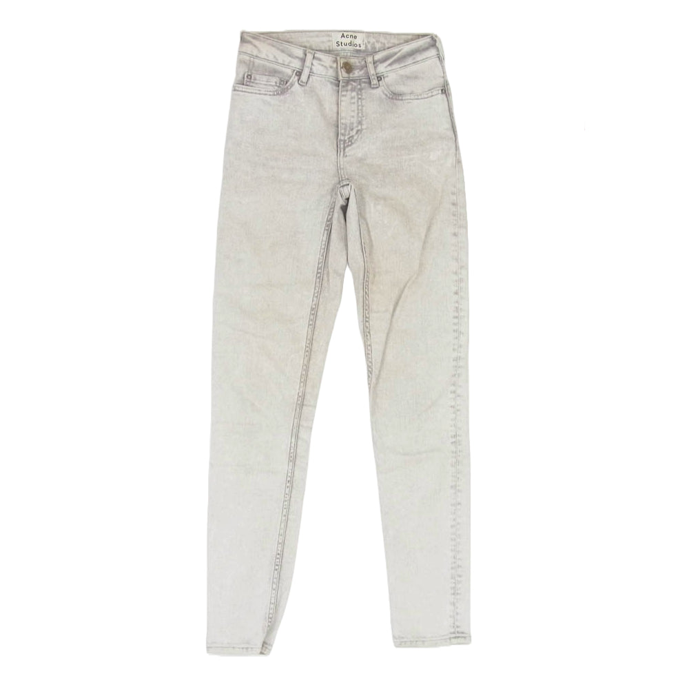ACNE STUDIOS アクネストゥディオズ SKIN 5 IVY スキニー デニムパンツ ジーンズ グレー系 23【中古】