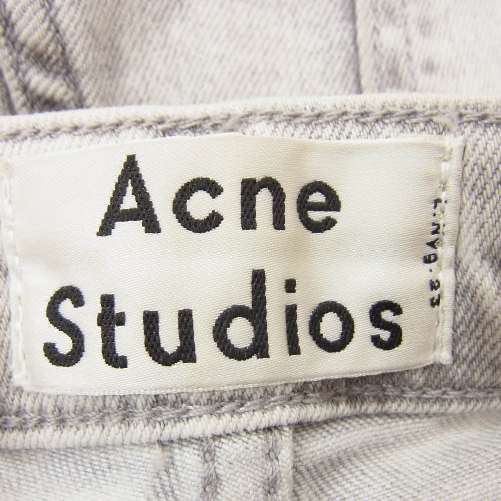 ACNE STUDIOS アクネストゥディオズ SKIN 5 IVY スキニー デニムパンツ ジーンズ グレー系 23【中古】