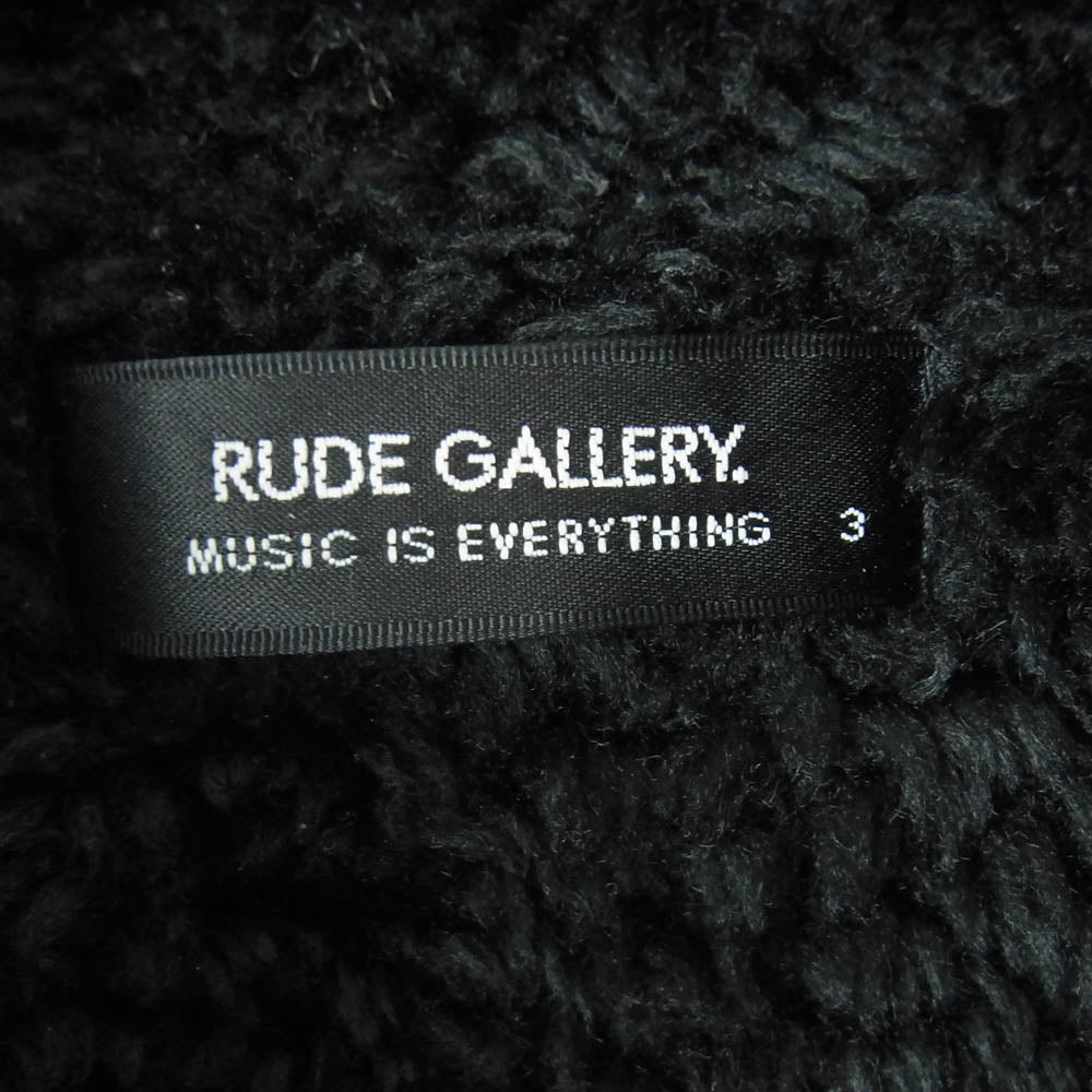 RUDE GALLERY ルードギャラリー ヘリンボーン デッキ ジャケット 中国製 グレー系 3【中古】