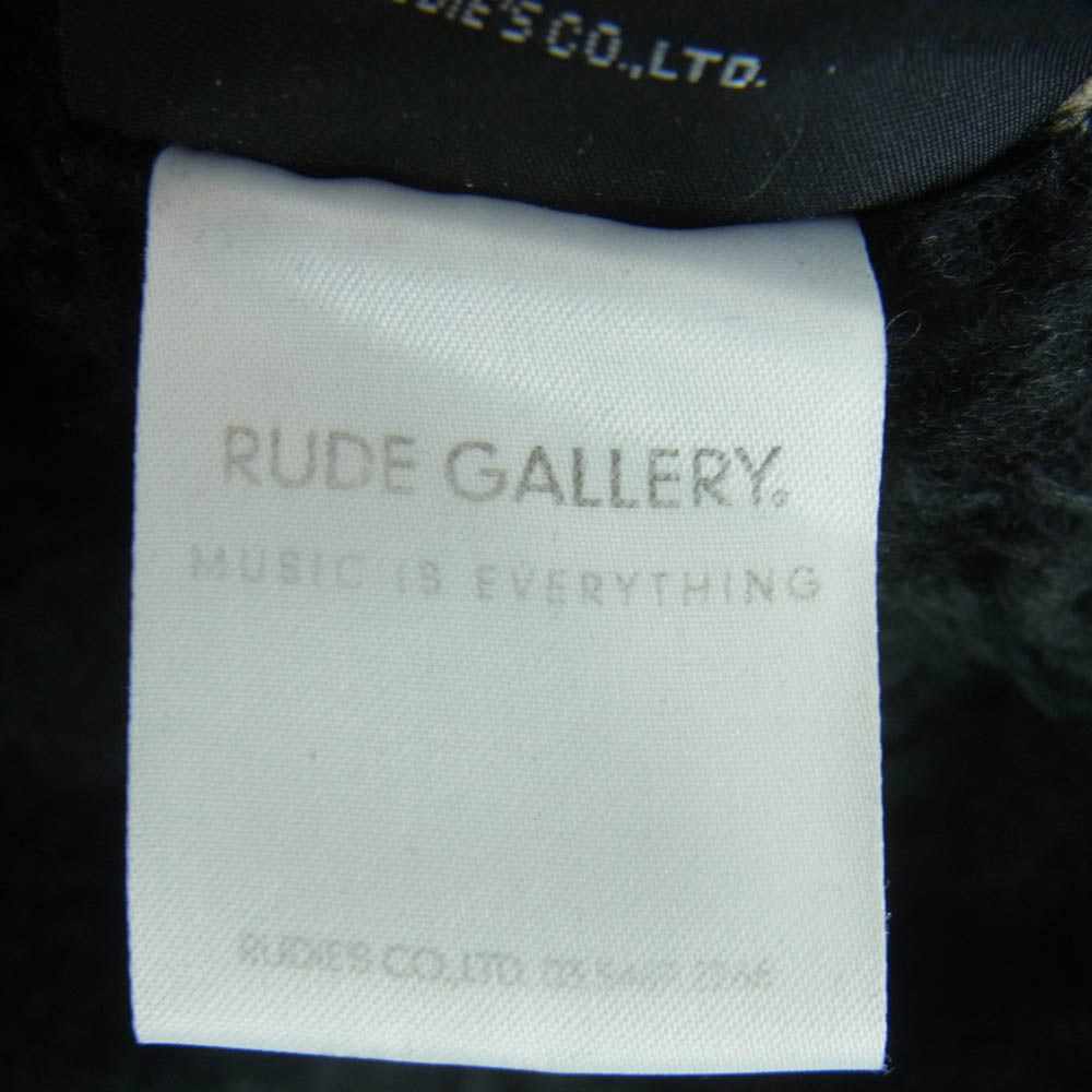 RUDE GALLERY ルードギャラリー ヘリンボーン デッキ ジャケット 中国製 グレー系 3【中古】