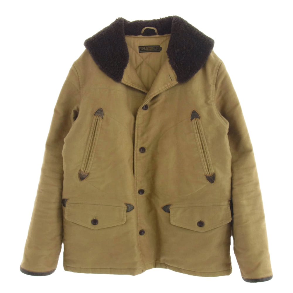 LOST CONTROL ロストコントロール 11AW DOUBLE BREASTED CAR COAT ダブルブレステッド カーコート ブラウン系 4【中古】