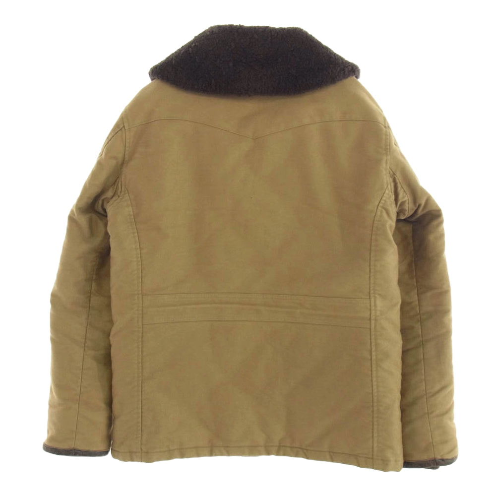 LOST CONTROL ロストコントロール 11AW DOUBLE BREASTED CAR COAT ダブルブレステッド カーコート ブラウン系 4【中古】