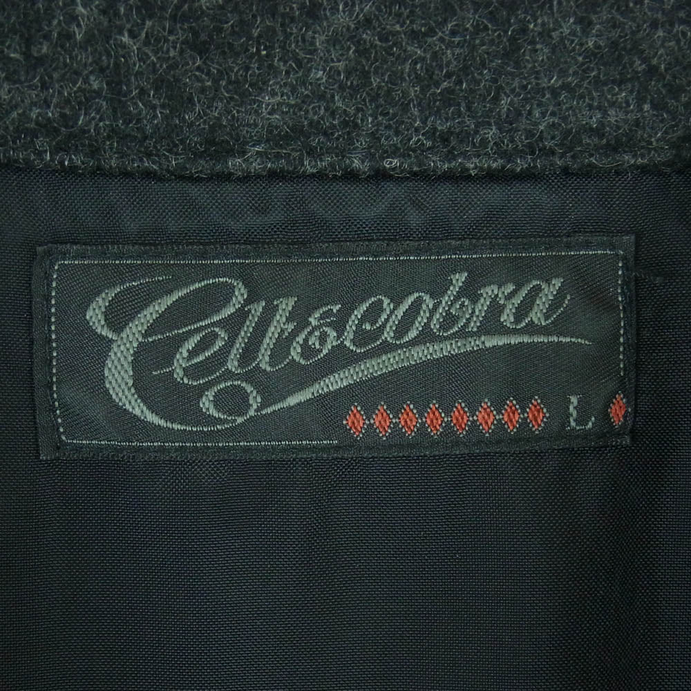Celt&Cobra ケルト&コブラ CJK-5 ウール トラッカー ジャケット 日本製 ダークグレー系 L【中古】