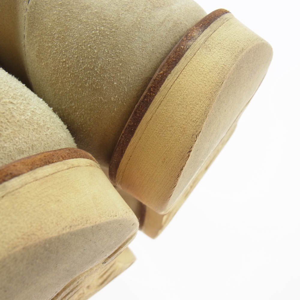 RED WING レッドウィング 8167 2010年製 6INCH SUEDE 6インチ プレーントゥ ワークブーツ ライトブラウン系 27.5cm【中古】