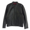 schott ショット USA製 5454 カウレザー シングル ライダースジャケット ブラック系 38【中古】