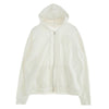 CHROME HEARTS クロムハーツ（原本無） WWW.CHROMEHEARTS.COM HOODIE オンライン限定 ホースシュー ダガー ジップアップ フーディ スウェット パーカー ホワイト系 L【中古】